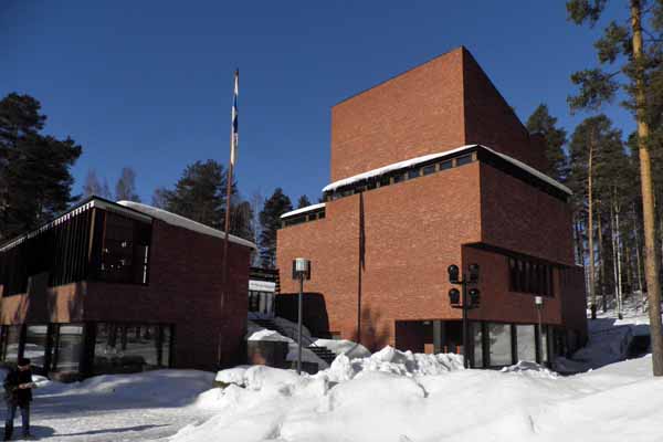 Alvar Aalto, Municipio di Säynätsalo, Finlandia - Immagine © vitruvio.ch