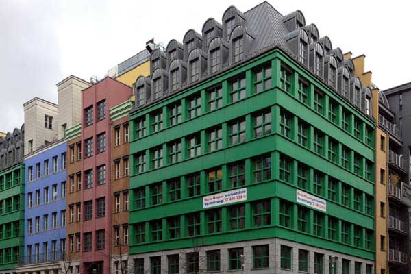 Aldo Rossi, Quartiere Schützenstraße, Berlino, Germania - Immagine © vitruvio.ch