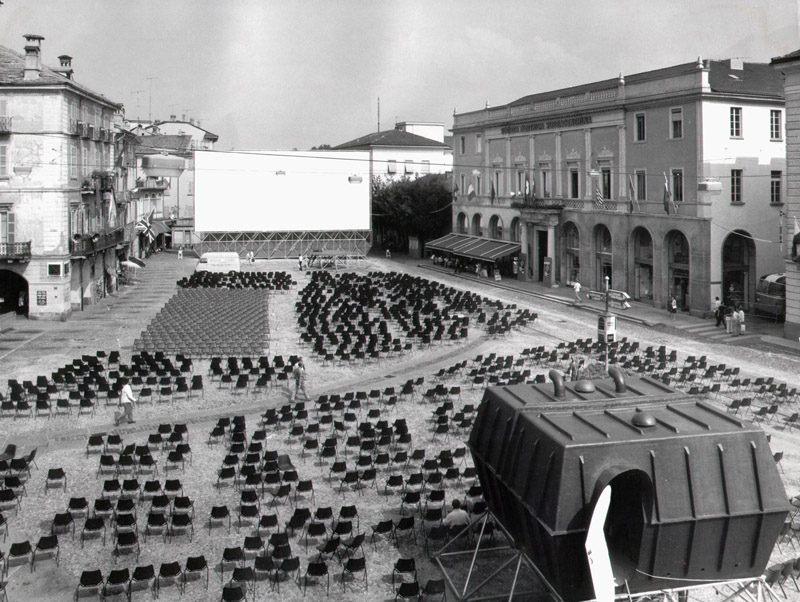 Struttura per il Festival del Film di Locarno